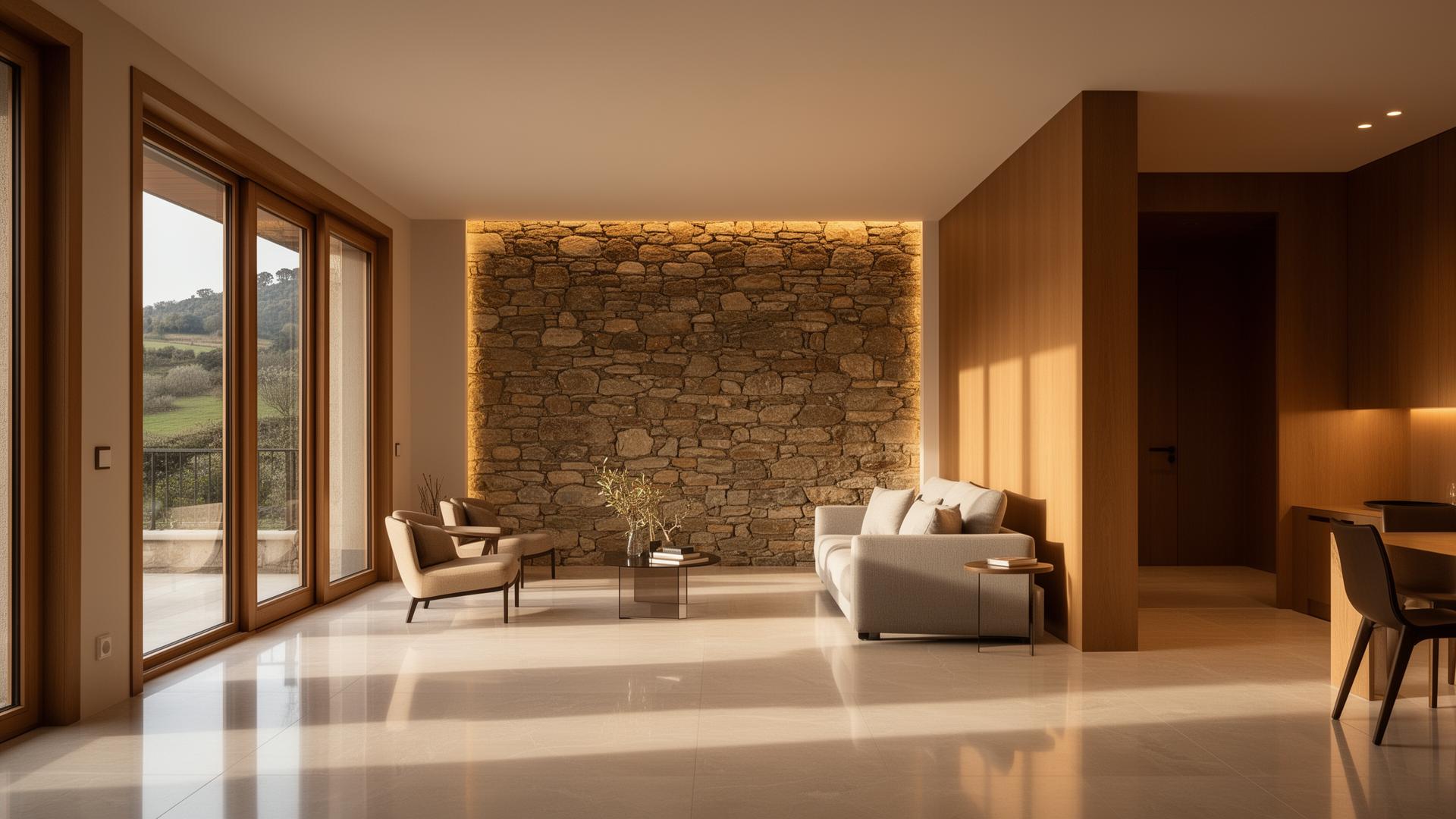 Reforma integral terminada en vivienda asturiana con acabados premium